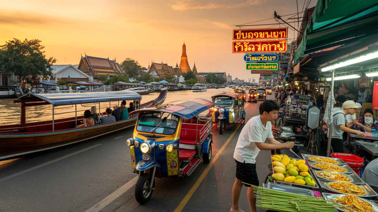 Bangkok sôi động